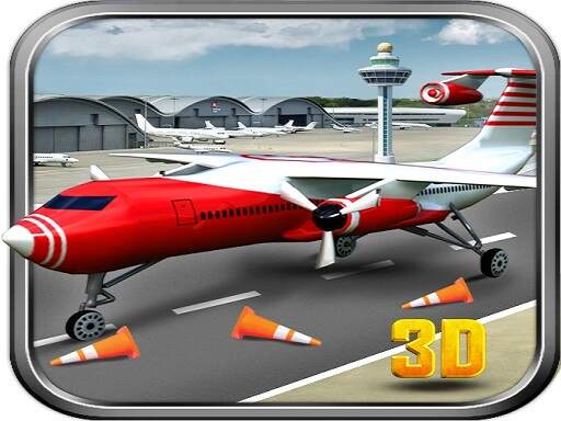 European Aero Plane Real Parking 3D